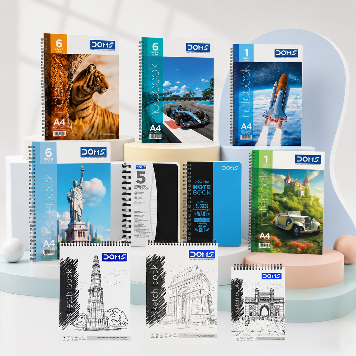 Spiral Wiro Books