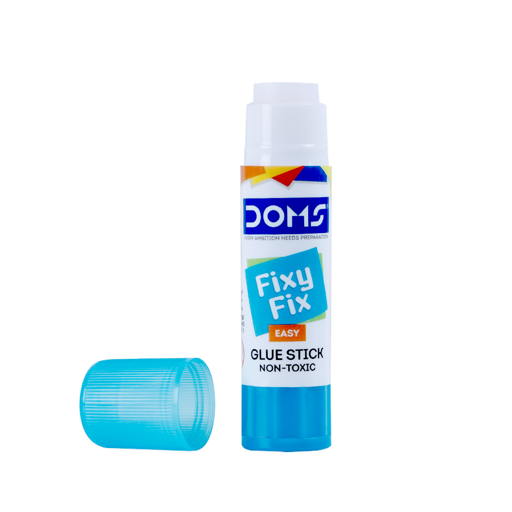 DOMS Fixy Fix Easy Glue Stick – Non-Toxic Smooth Adhesive Glue for School, Office & Craft Use | Available in 6g, 8g & 15g