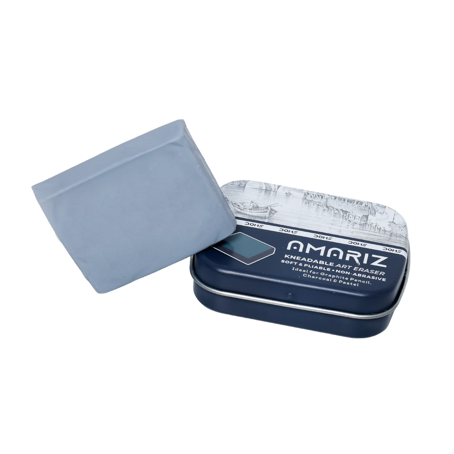 DOMS Amariz Kneadable Art Eraser for Artists, Sketching & Charcoal Drawing | Soft Non-Abrasive Putty Eraser for Graphite, Pencil, Pastel & Charcoal