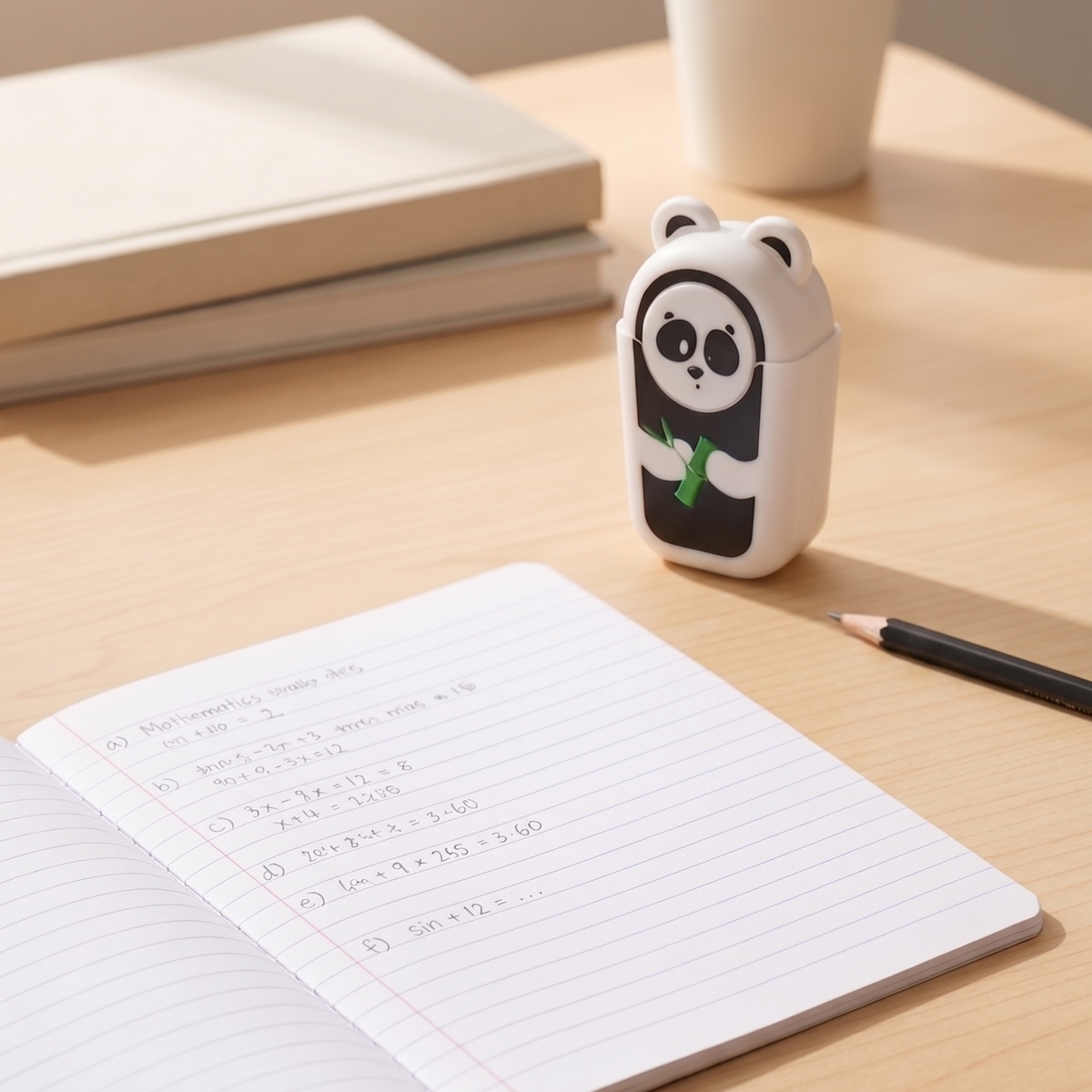 DOMS Cool Crew Eraser – Cute Animal Character Eraser for School, Art & Everyday Pencil Corrections