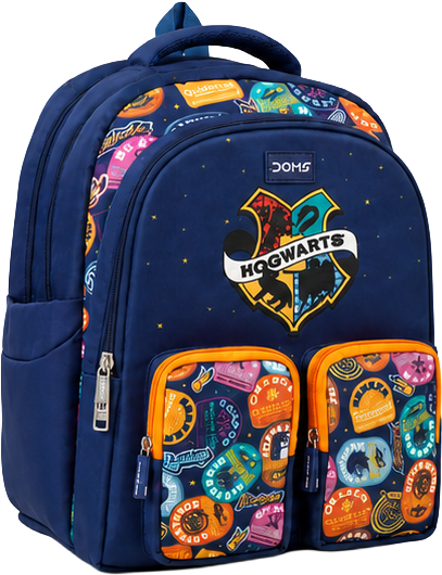 Navy school bag